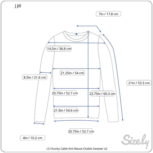 J Jill Long Sleeve Chunky Cable Knit Chablis Mauve Pullover Sweater Large - Picture 8 of 8